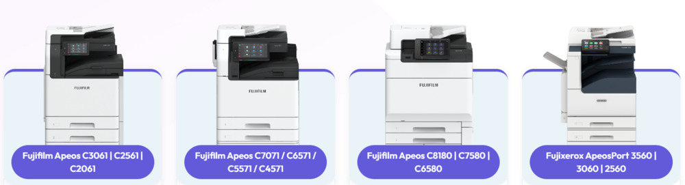 Top Fujifilm Printers and Copiers That Save Time and Reduce Printing Costs 2 Nation Success offers the FujiFilm ApeosPrint series